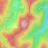 Kowadło/Kovadlina topographic map, elevation, terrain