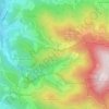 Karlsruher Grat topographic map, elevation, terrain
