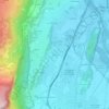 Risset topographic map, elevation, terrain