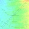 Tunjung topographic map, elevation, terrain