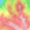 Puntons del Ibonet topographic map, elevation, terrain