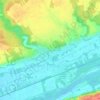 Le Pont d'Ouchet topographic map, elevation, terrain