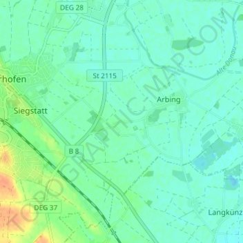 Mahd topographic map, elevation, terrain