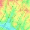 Old Orchid topographic map, elevation, terrain