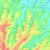 Routa topographic map, elevation, terrain