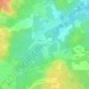 Le Pont topographic map, elevation, terrain