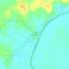 Gedung Aji topographic map, elevation, terrain