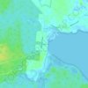 Tuan topographic map, elevation, terrain