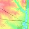 Almunia topographic map, elevation, terrain