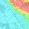 Bordeneuves Est topographic map, elevation, terrain