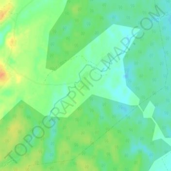 Хутонька topographic map, elevation, terrain
