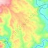 Milaya topographic map, elevation, terrain