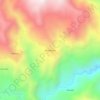 Montecruz topographic map, elevation, terrain