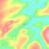 Cafelândia do Leste topographic map, elevation, terrain