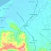 Balaoan topographic map, elevation, terrain