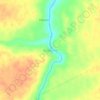 Buritizinho topographic map, elevation, terrain