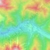 Pine Lodge topographic map, elevation, terrain