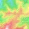 Port de Pailleres topographic map, elevation, terrain