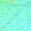Bonorowo topographic map, elevation, terrain