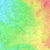 Hameau de Serres topographic map, elevation, terrain