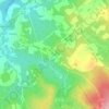 Viola topographic map, elevation, terrain