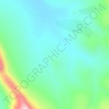 Gorno topographic map, elevation, terrain