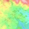 A Tablilla topographic map, elevation, terrain