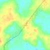Ossonga topographic map, elevation, terrain