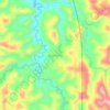 Mambing topographic map, elevation, terrain