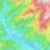 Bouton topographic map, elevation, terrain