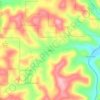 Gipsy topographic map, elevation, terrain