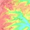 La Gagetterie topographic map, elevation, terrain