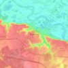 Vyazniki topographic map, elevation, terrain