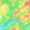 Chatreix topographic map, elevation, terrain