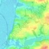 Ceselas topographic map, elevation, terrain