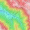 Zoreri topographic map, elevation, terrain