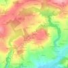 L'Elléouet topographic map, elevation, terrain