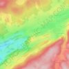 Châtelblanc topographic map, elevation, terrain