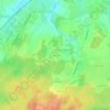 La Farge topographic map, elevation, terrain