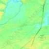 Malibago topographic map, elevation, terrain