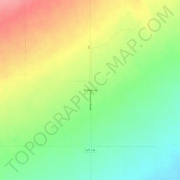 Rothiemay topographic map, elevation, terrain
