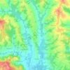 Kalabe topographic map, elevation, terrain