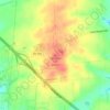 Campbell Hill topographic map, elevation, terrain