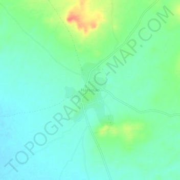 Harsolao topographic map, elevation, terrain