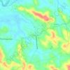 Peruva topographic map, elevation, terrain