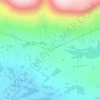 Hesteberget topographic map, elevation, terrain