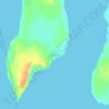 Ohoitom topographic map, elevation, terrain