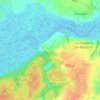 Hameau de Haut topographic map, elevation, terrain