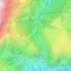 Passo Campolongo topographic map, elevation, terrain