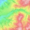 La Grange du Bois topographic map, elevation, terrain